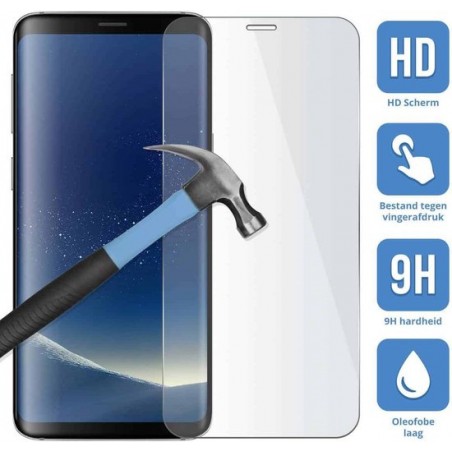 Sterke screenprotector voor Samsung  Galaxy J7 2017 2.5D 9H tempered glass