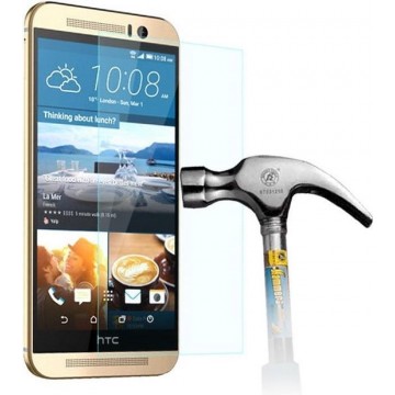 HTC One M9 Tempered Glass / Glazen screenprotector 2.5D 9H