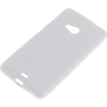 TPU Case voor Microsoft Lumia 535 - Wit Milky