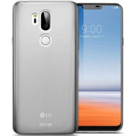 Hoesje CoolSkin3T TPU Case voor LG G7 Transparant Wit