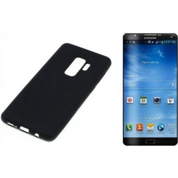 TPU Case voor Samsung Galaxy S9+ - Zwart