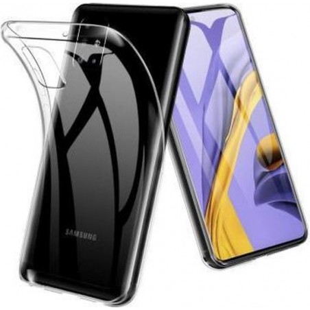 Samsung Galaxy A51 Hoesje Transparant - Siliconen Case