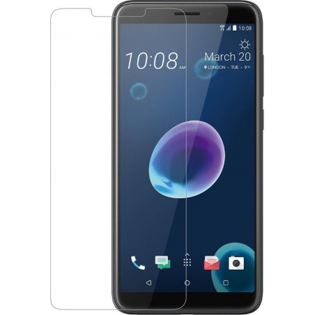 Azuri screenprotector Tempered Glass flat RINOX ARMOR - Voor HTC Desire 12 - Transparant