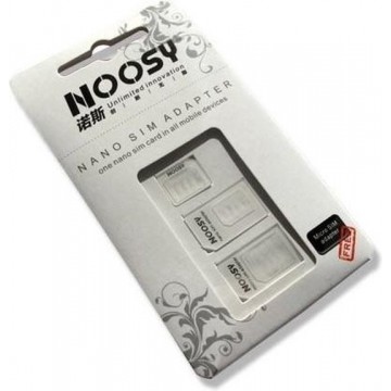 Noosy nano/micro/standaart sim card