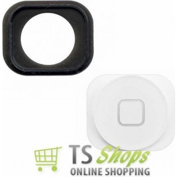 Home Button & Gasket White/wit voor Apple iPhone 5