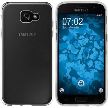 CoolSkin3T TPU Case voor Samsung A7 2017 Transparant Wit