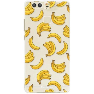 FOONCASE Huawei P9 hoesje TPU Soft Case - Back Cover - Bananas / Banaan / Bananen