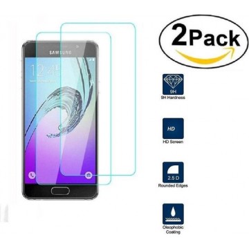 Paxx® Screenprotector Tempered Glass 2 stuks Doorzichtig voor Samsung Galaxy A3 2017