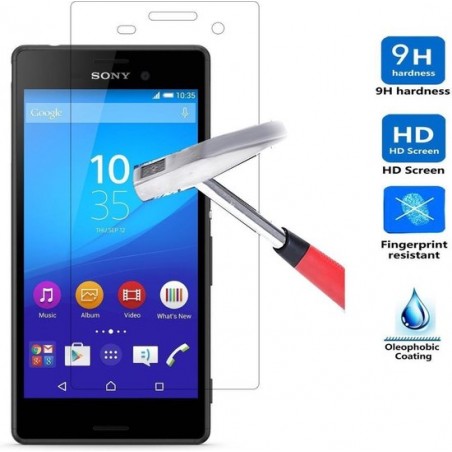 2 Stuks Pack Tempered Glass Screen protector Sony Xperia X Performance