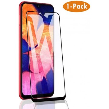 Samsung Galaxy M20 Screenprotector Glas - Full Curved Tempered Glass Screen Protector - 1x