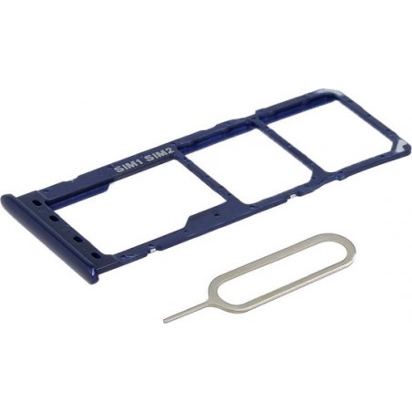 MMOBIEL Sim / SD Tray Kaart Houder Nano Slot voor Realme 5 2019 - CRYSTAL BLUE