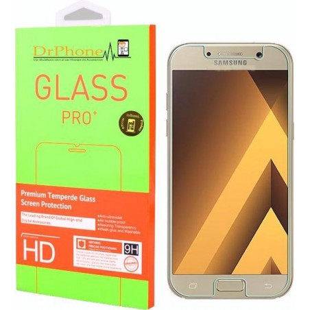 DrPhone A5 2017 Glas - Glazen Screen protector - Tempered Glass 2.5D 9H (0.26mm)