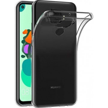 Huawei Mate 30 Lite - Silicone Hoesje - Transparant
