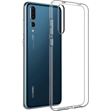 Huawei P20 Pro - Silicone Hoesje - Transparant