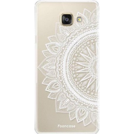 FOONCASE Samsung Galaxy A3 2016 hoesje TPU Soft Case - Back Cover - Mandala / Ibiza