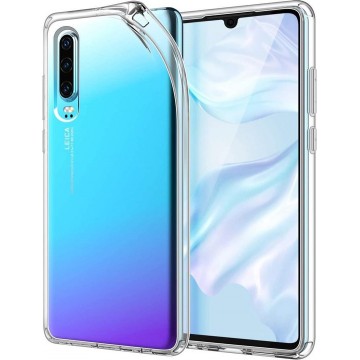 Huawei P30 silicone hoesje transparant