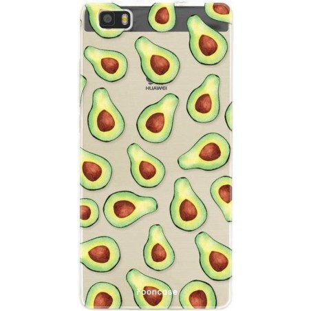 FOONCASE Huawei P8 Lite 2016 hoesje TPU Soft Case - Back Cover - Avocado