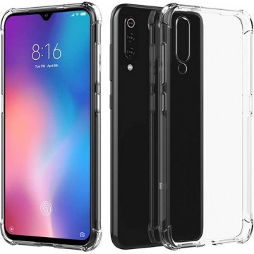 Huawei Y6P Anti-shock silicone hoesje transparant