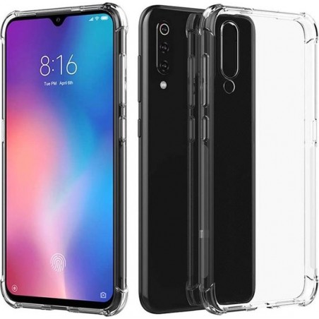 Huawei Y6P Anti-shock silicone hoesje transparant