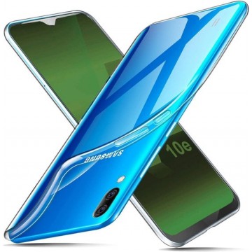 Samsung Galaxy A10E Lite - Silicone Hoesje - Transparant