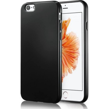 Soft TPU Zwart hoesje Silicone Case iPhone 6 Plus / 6S Plus
