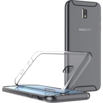 EmpX.nl Samsung Galaxy J7 (2017) TPU Transparant Siliconen Back cover
