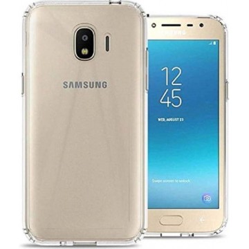 Hoesje CoolSkin3T TPU Case voor Samsung J4 2018 Transparant Wit