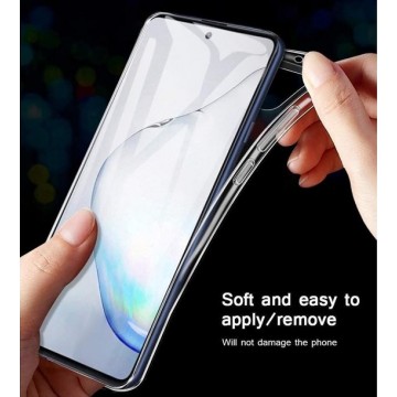 EmpX.nl Samsung Galaxy A80 TPU Transparant Siliconen Back cover