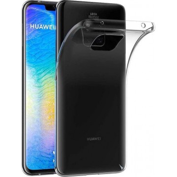 Huawei Mate 20 Pro - Silicone Hoesje - Transparant