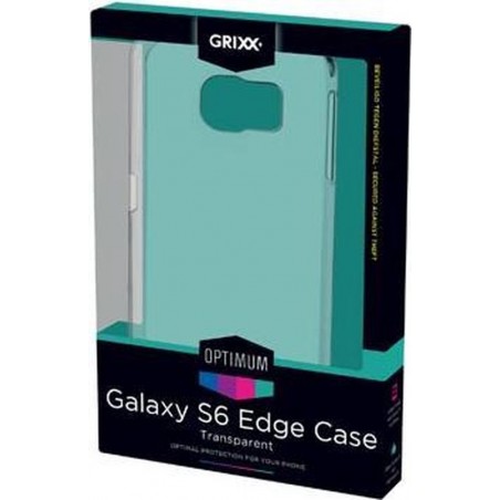 GRIXX CASE S6 EDGE TRANSPA