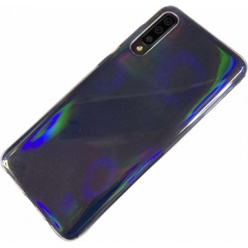Samsung Galaxy A70 - Silicone dun hoesje Willem transparant