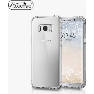 Atouchbo - Back Cover voor Samsung Galaxy S8 - TPU - Anti Shock - Transparant