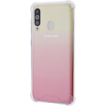 Samsung Galaxy A60 Shockproof Transparant Backcover hoesje - Schermbescherming (A606F)