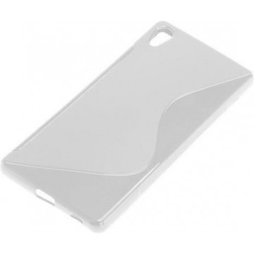TPU Case for Sony Xperia Z3+ S-Curve transparent
