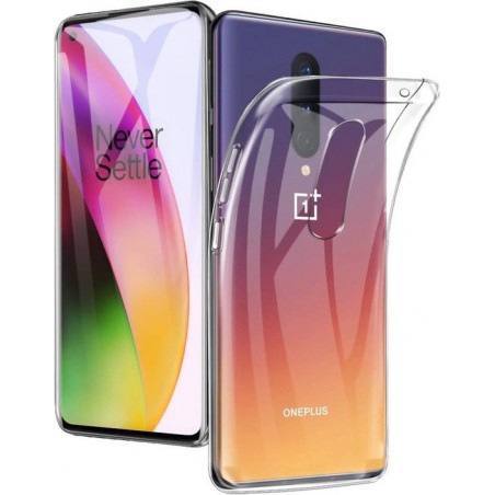 OnePlus 8  - Silicone Hoesje - Transparant