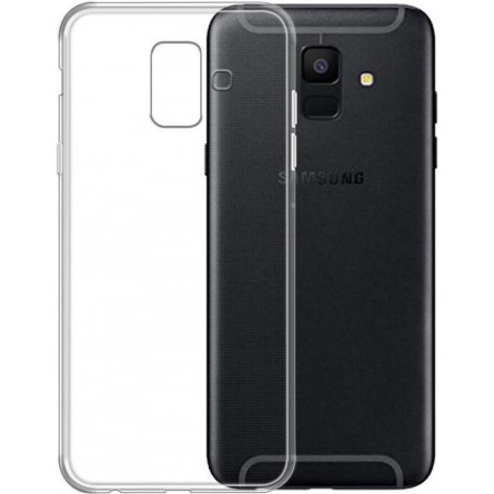 Hoesje CoolSkin3T TPU Case voor Samsung J6  2018 Transparant Wit