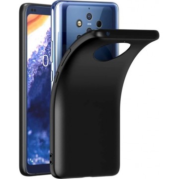 Nokia 9 PureView silicone hoesje zwart