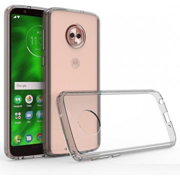 Motorola Moto G6 Hoesje - Siliconen Backcover - Transparant