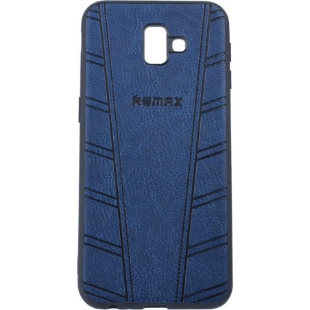 Backcover hoesje voor Samsung Galaxy J6+ (2018) - Blauw (J6 Plus)