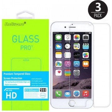 3 Stuks iPhone 7 Glazen Screen protector Tempered Glass 2.5D 9H (0.3mm)