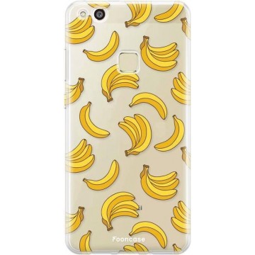 FOONCASE Huawei P10 Lite hoesje TPU Soft Case - Back Cover - Bananas / Banaan / Bananen
