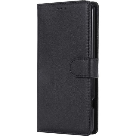 Samsung Galaxy S5 & S5 Neo Hoesje - Portemonnee Book Case - Kaarthouder & Magneetlipje - Zwart