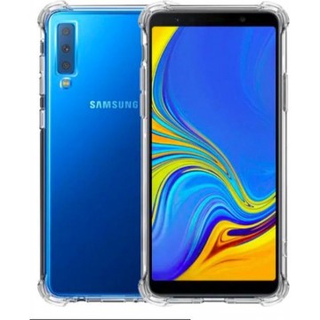 samsung a7 2018 hoesje shock proof case transparant - Samsung Galaxy a7 2018 hoesje shock proof case hoes cover transparant