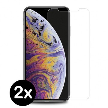 iPhone 11 Pro Screenprotector Tempered Glass Screen Cover - 2 PACK
