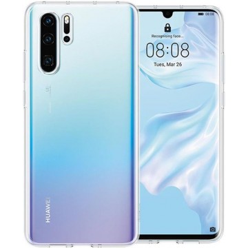 huawei p30 pro hoesje - Huawei p30 pro hoesje siliconen case hoes cover transparant