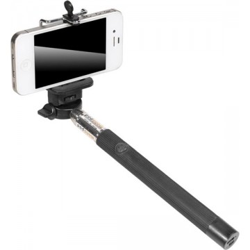 Tracer Monopod M4 - Bluetooth selfie stick met 6 lengtes - Zwart
