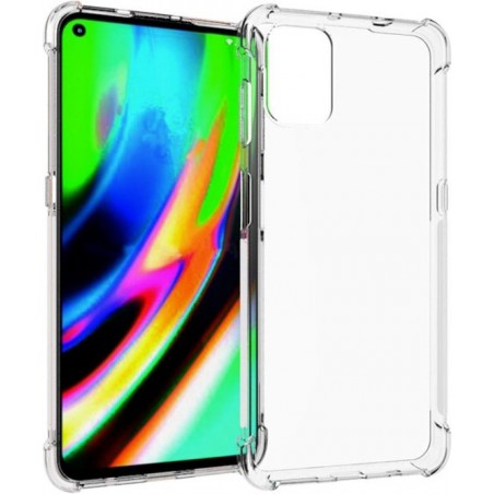 iMoshion Shockproof Case Motorola Moto G9 Plus hoesje - Transparant