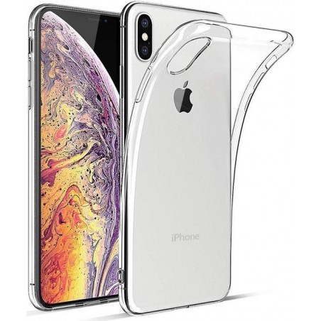 Apple iPhone XS Max Hoesje Dun TPU Transparant