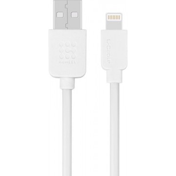 Lightning USB Oplader en Data-kabel voor iPhone iPad iPod - 300cm - Wit