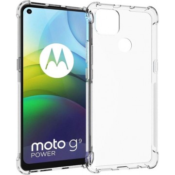 iMoshion Shockproof Case Motorola Moto G9 Power hoesje - Transparant